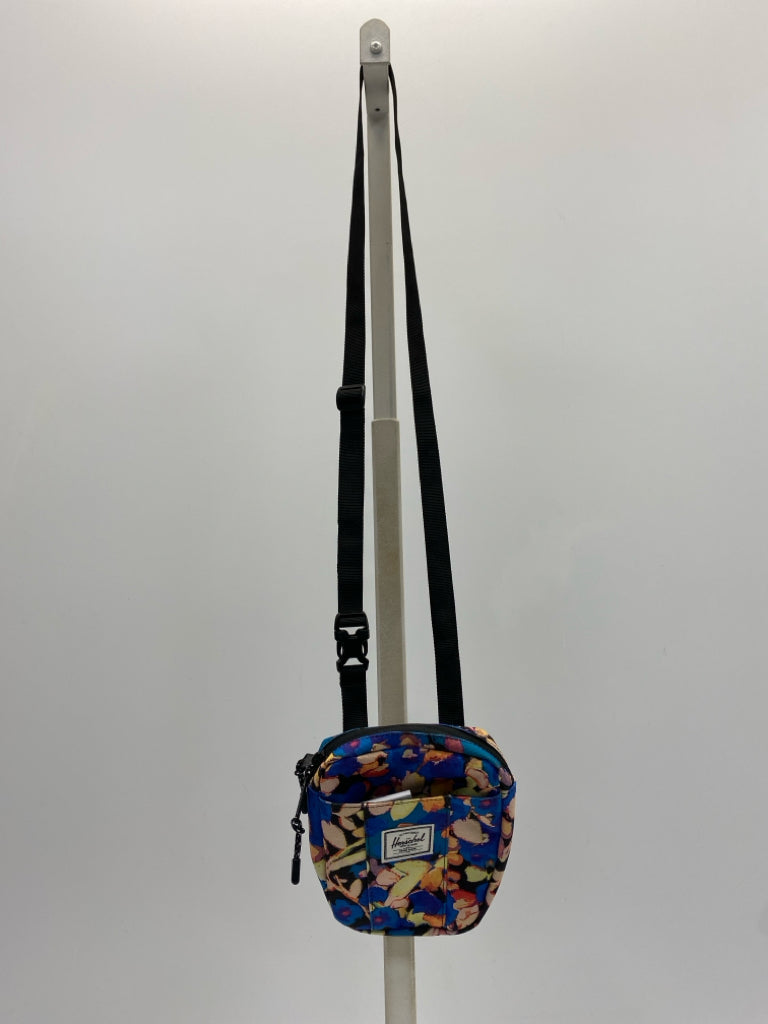 NWT Herschel Royal Blue Multi-Color Crossbody