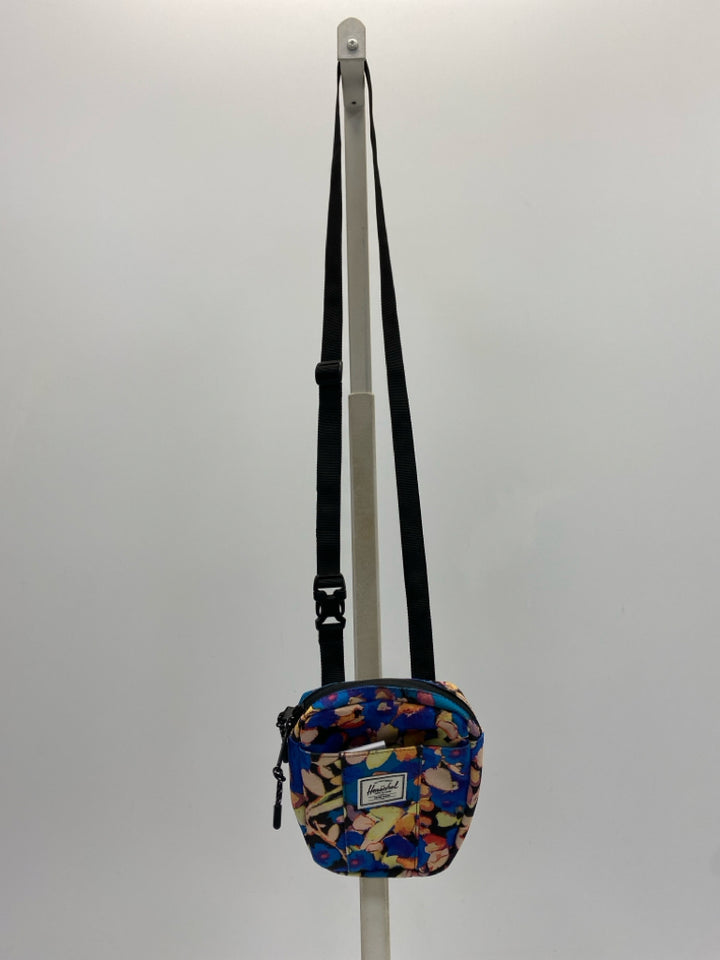 NWT Herschel Royal Blue Multi-Color Crossbody