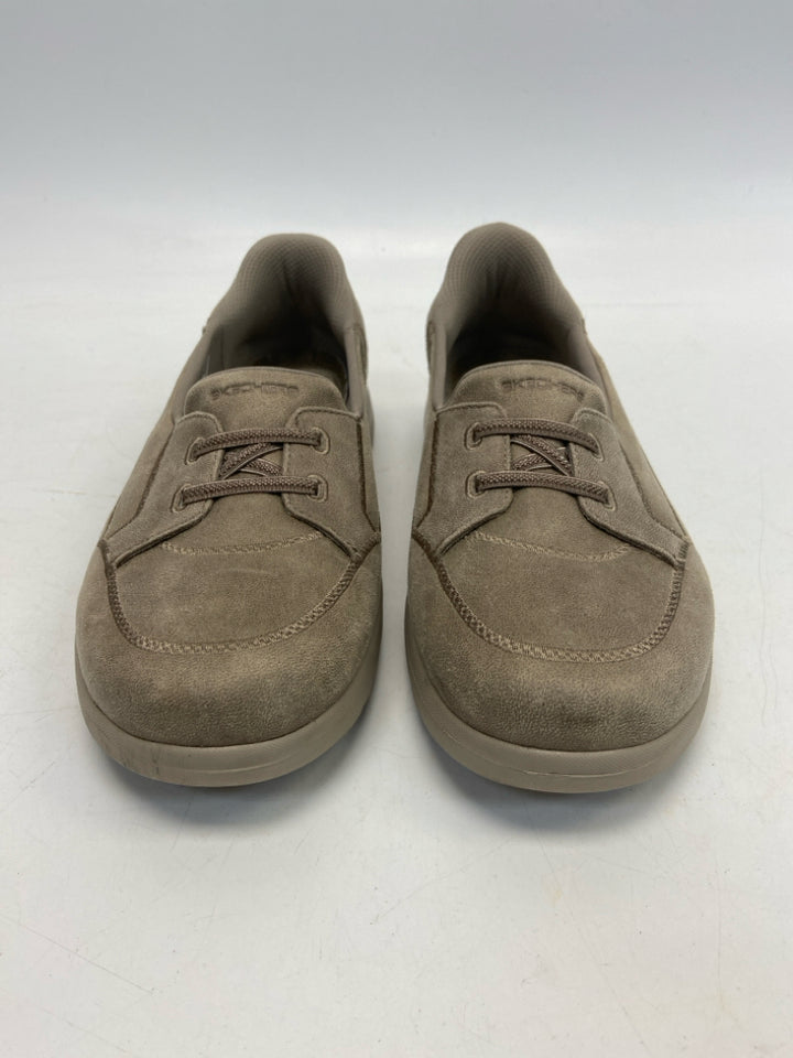 Skechers US Size 9.5 Brown Sneakers