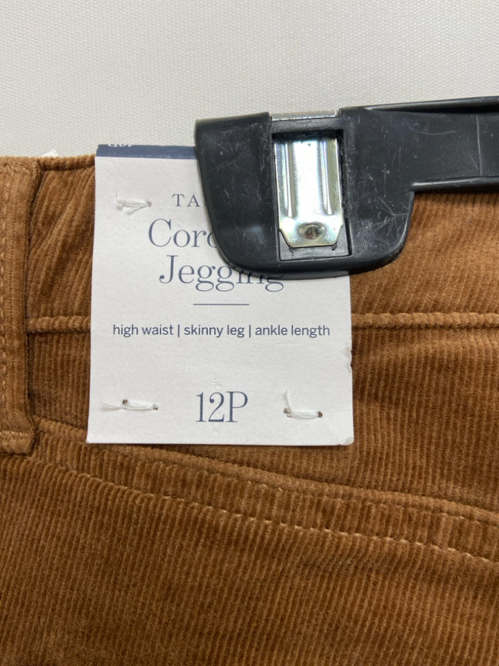 NWT Talbots Size 12P Camel Petite Pants