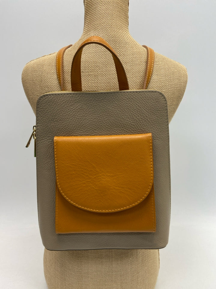 NWT Divina Firenze Brown Honey Crossbody