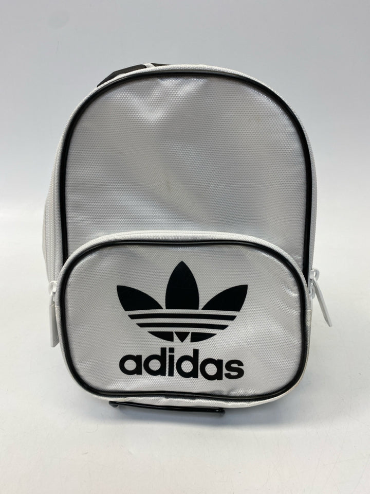 Adidas White Black Kids Backpack