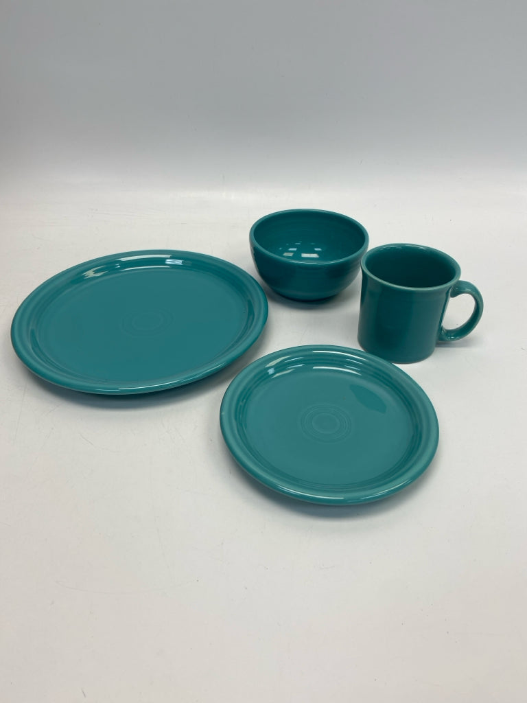 Fiesta Turquoise Dishes