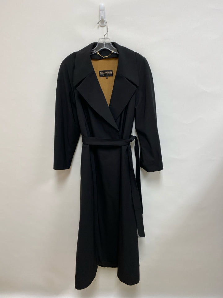 ST. JOHN Size 16 Black Plus Size Jacket