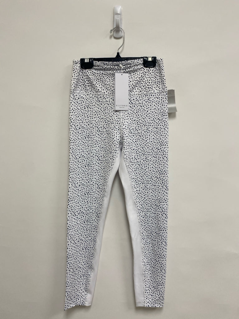 NWT Size S White Black Dots Athletic Leggings