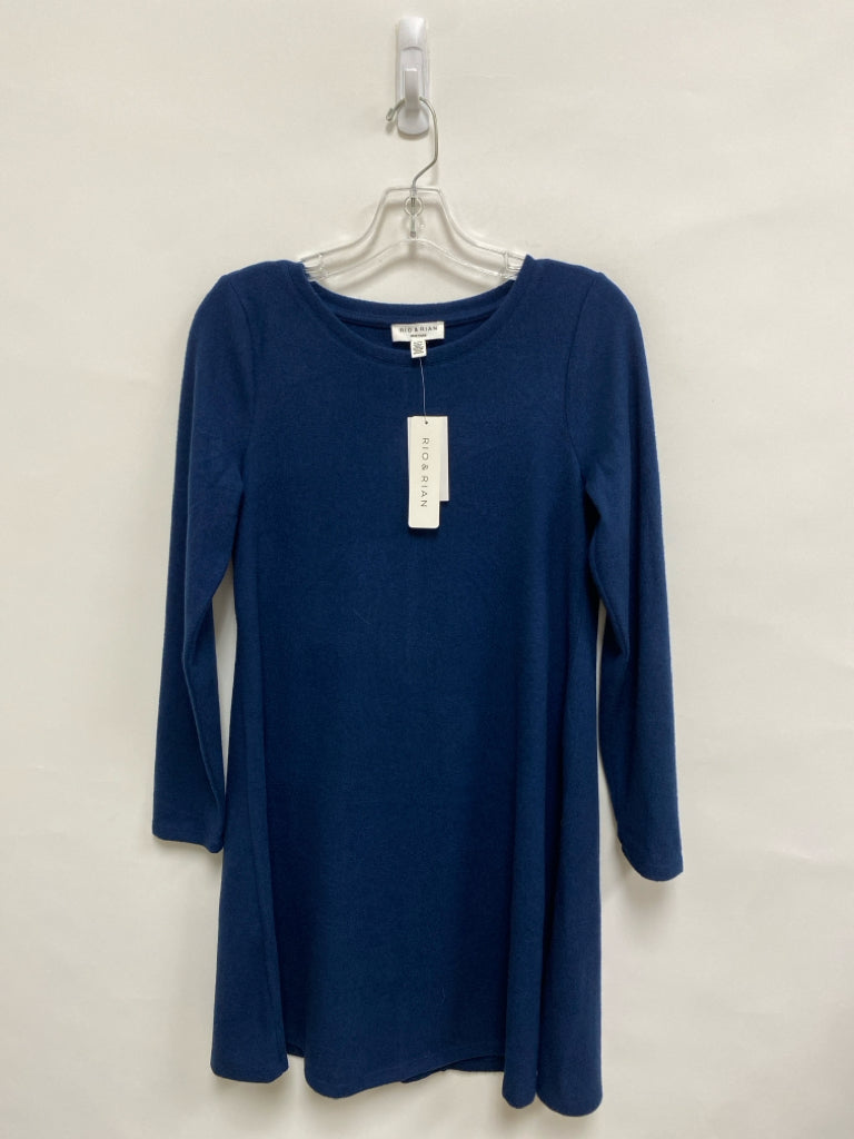 NWT Size M Navy Long Sleeve Knit Ladies Dress