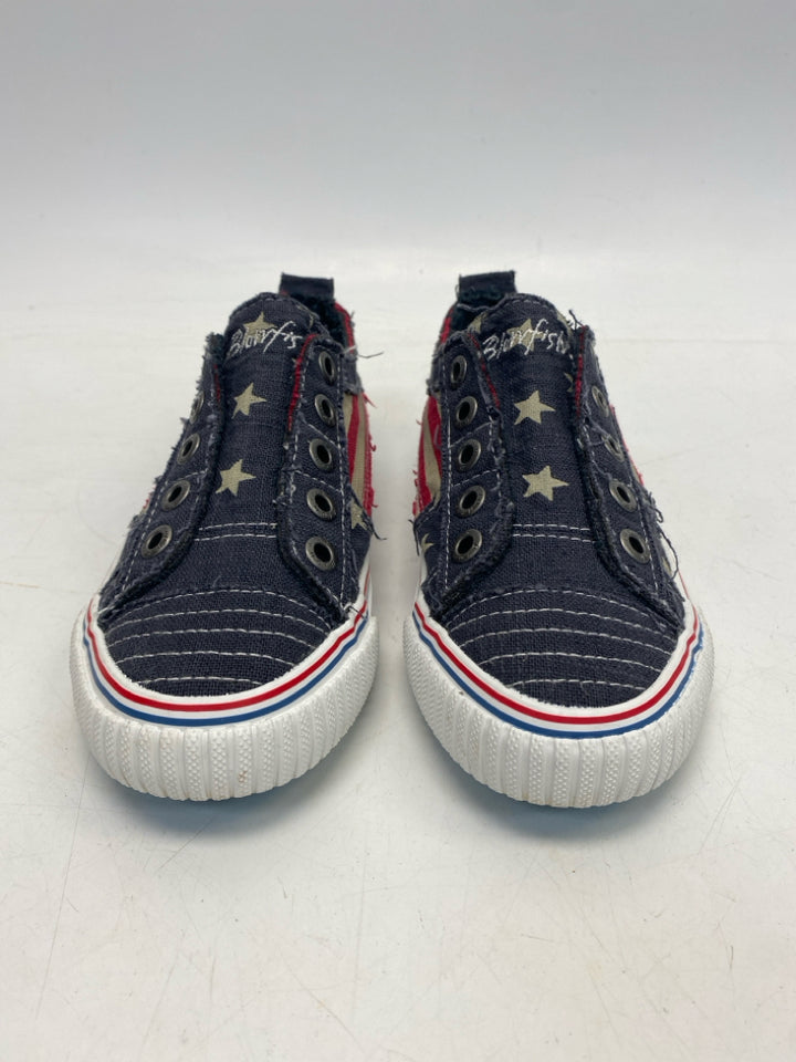 Blowfish US Shoe Size 5 Dark Blue Red/Tan Stars/Stripes Sneakers