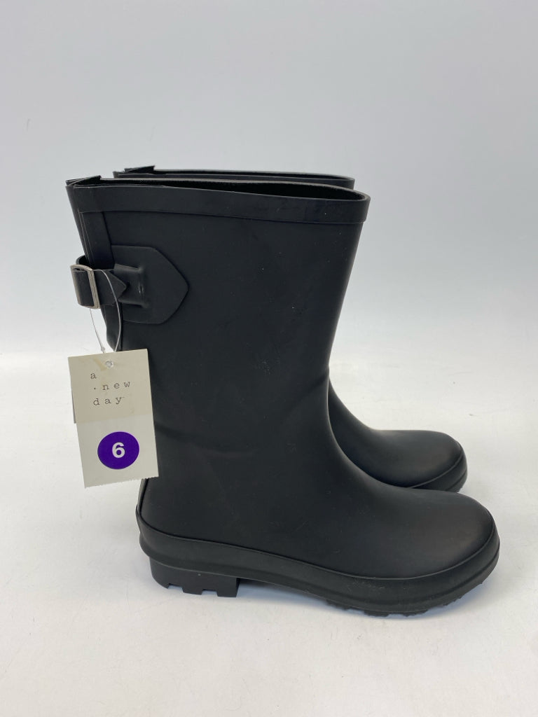NWT a new day US Size 6 Black Boots