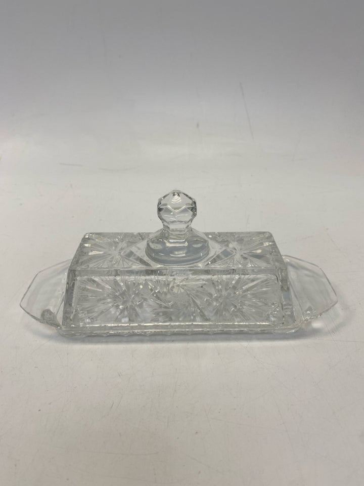 Clear Crystal Serving Piece
