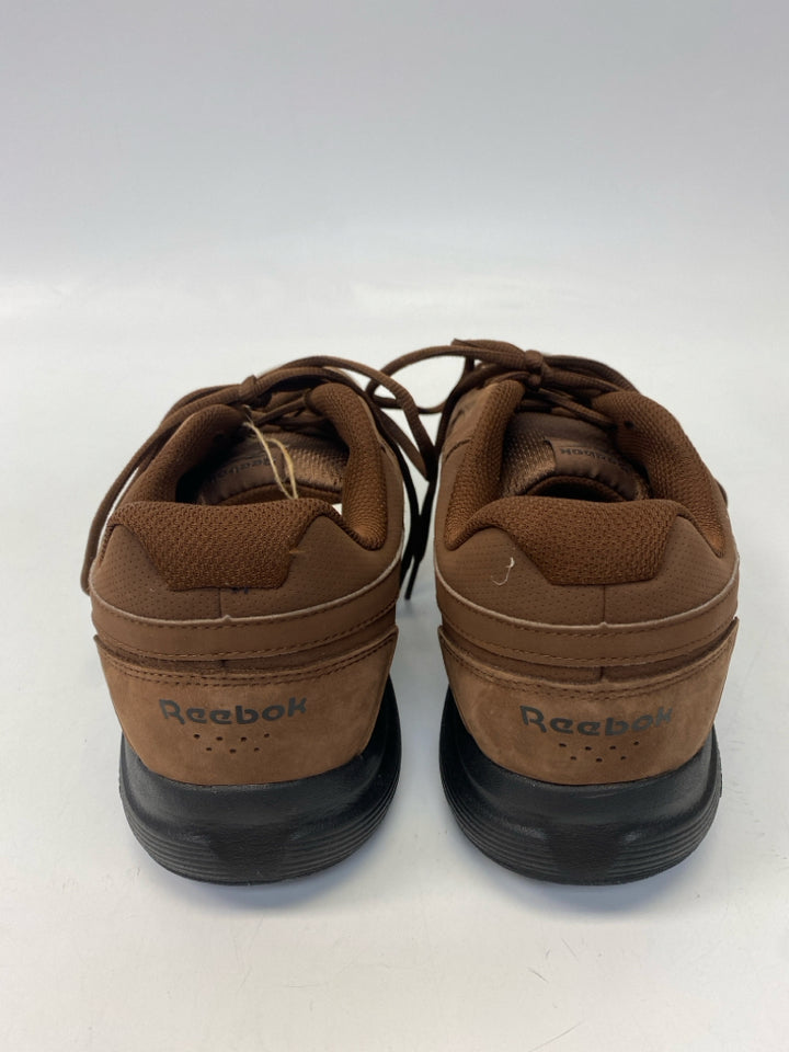 Reebok Size 10.5 Brown Lace-Up Men&