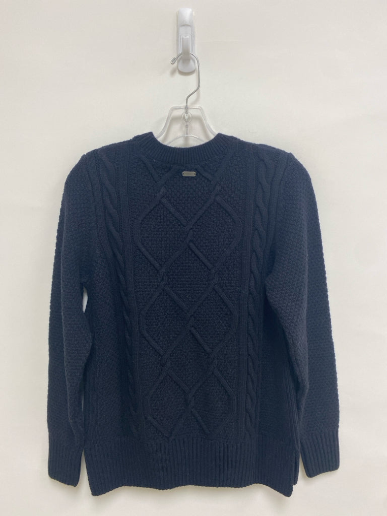 NWT Barbour Size 4 Black Wool Blend Ladies Sweater