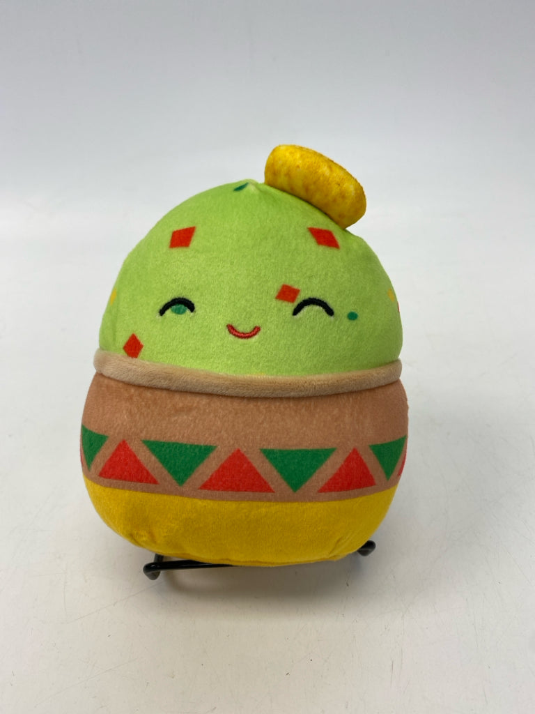 Squishmallows Lime Green Brown/Yellow Stuffed Animal