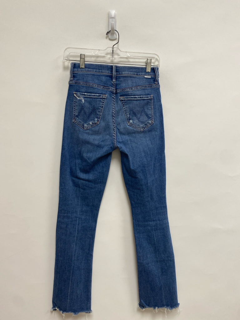 MOTHER Size 24 Blue Denim Ladies Jeans