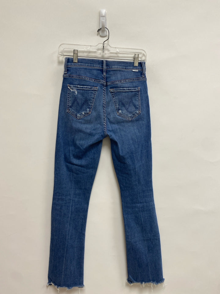 MOTHER Size 24 Blue Denim Ladies Jeans