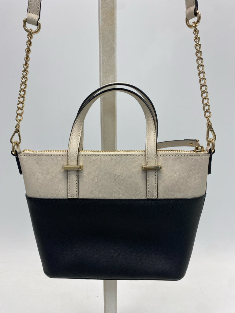 Kate Spade Tan Black Handbag