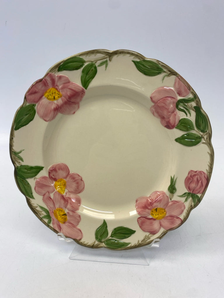 Franciscan Cream Pink Flowers Plate (s)
