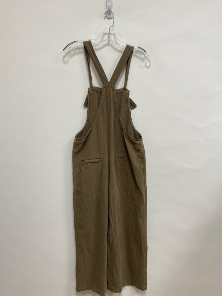Size S Moss Sleeveless Denim Ladies Overalls