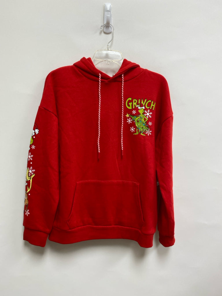 NWT Size S Red Green Ladies Sweatshirt