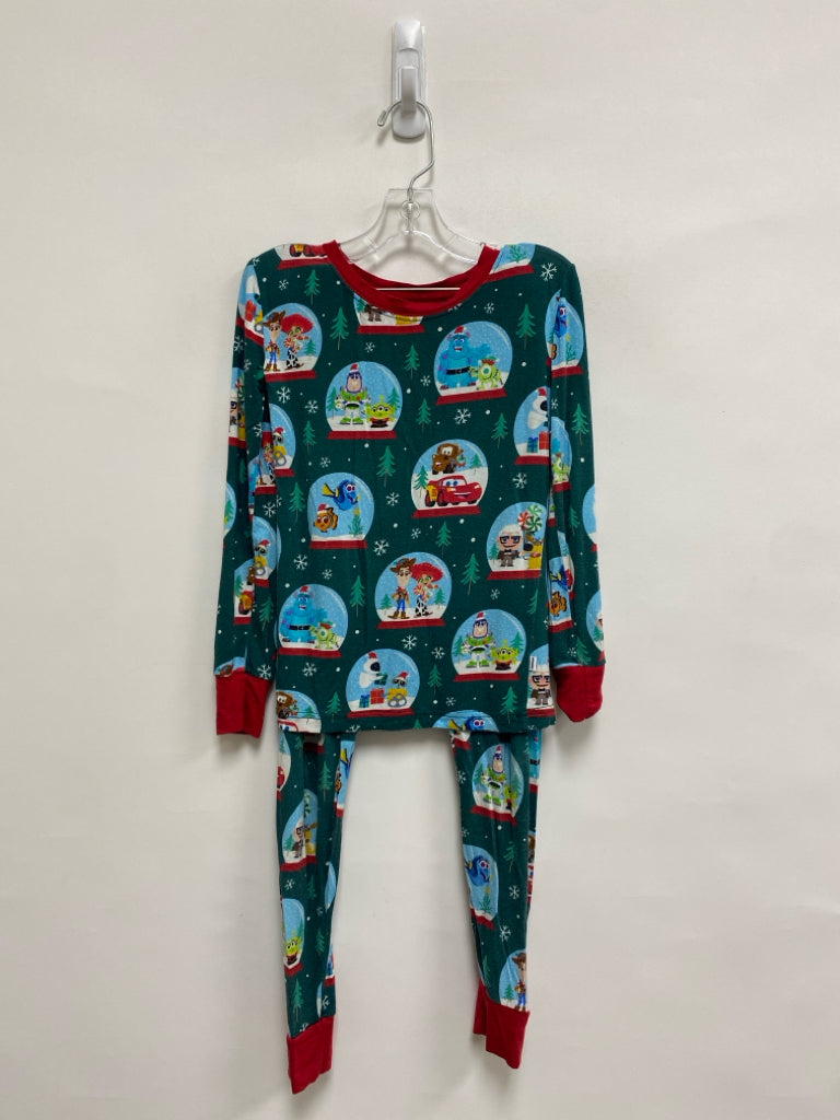 Disney SIZE 5/6 Green Blue Characters Boy&