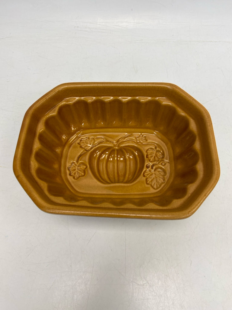 Crate/Barrel Orange Pumpkin Fall