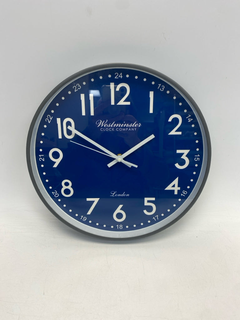 Blue Clock
