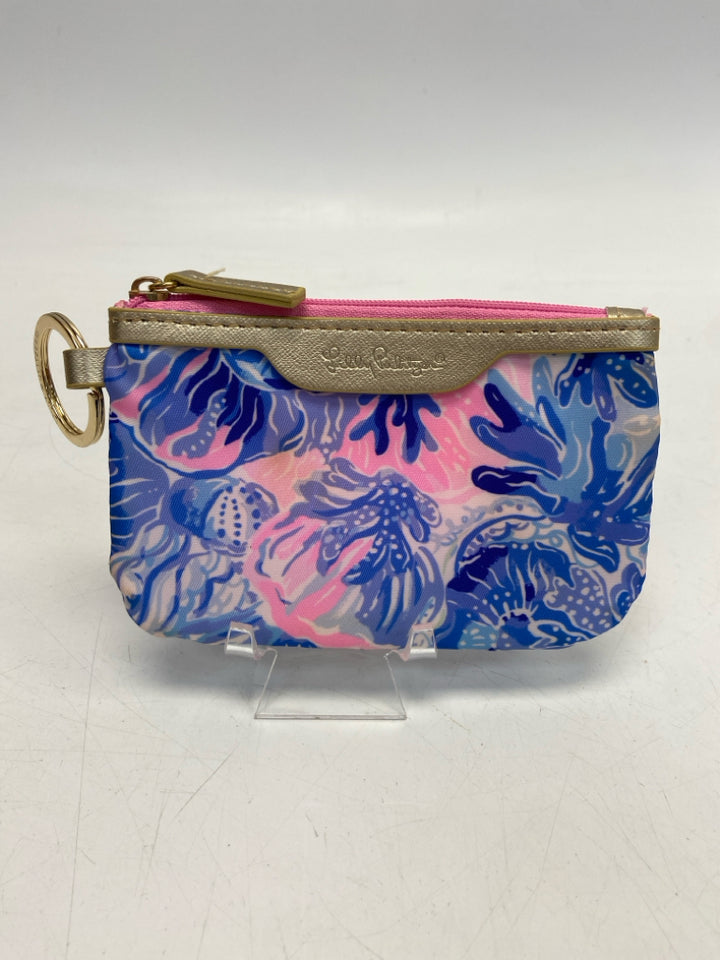LILLY PULITZER Blue/White Pink Print Misc. Accessory