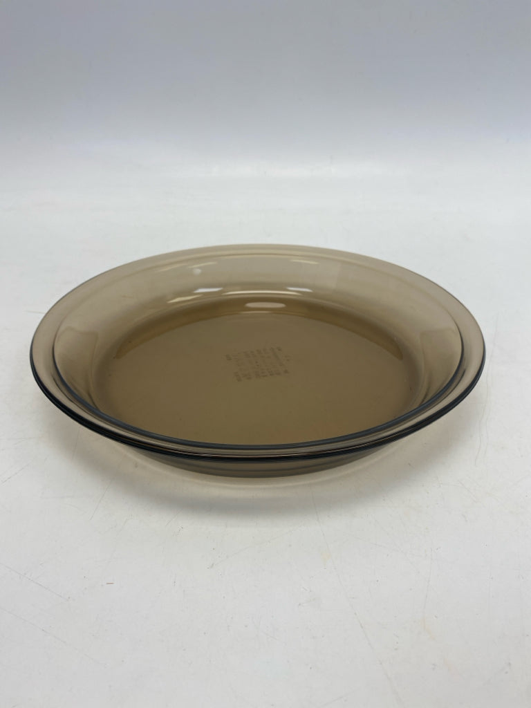 Pyrex Amber Glass Pie Plate