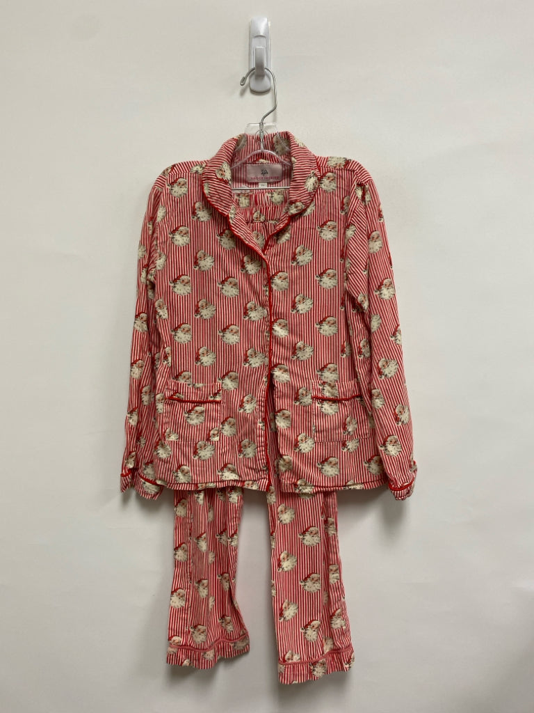 SIZE 7 Red/Crm Santa Girl&