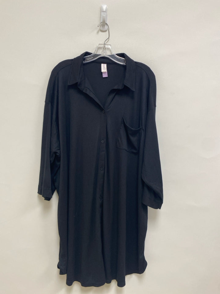 NWT JOYSPUN Size XXL Black Plus Size Maternity Dress