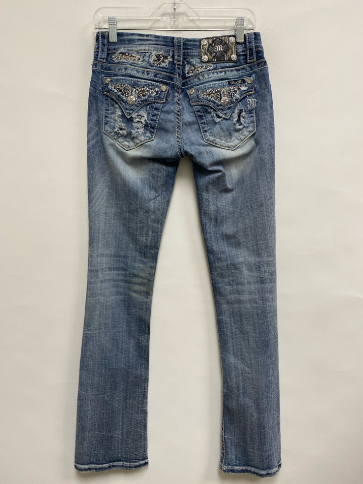 Miss Me Size 26 Pale Blue Ladies Jeans