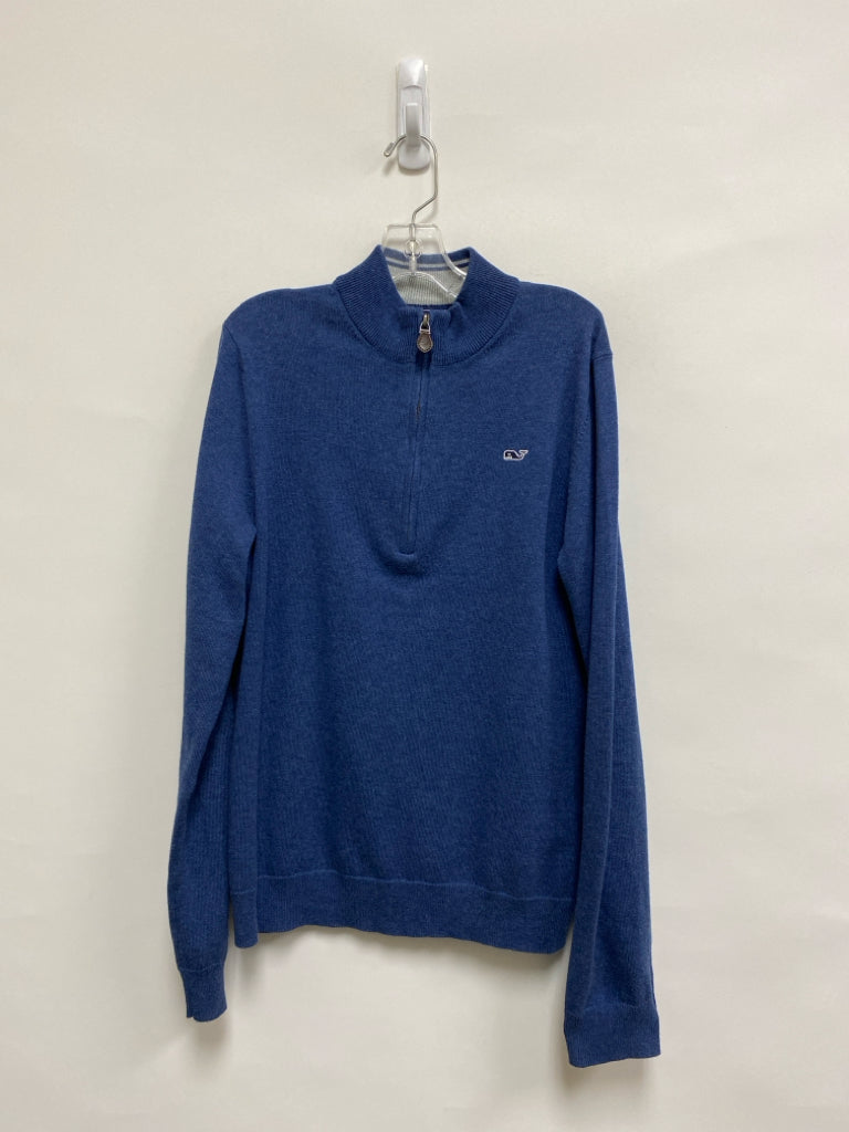 Vineyard Vines SIZE 16 Blue Quarter Zip Boy&
