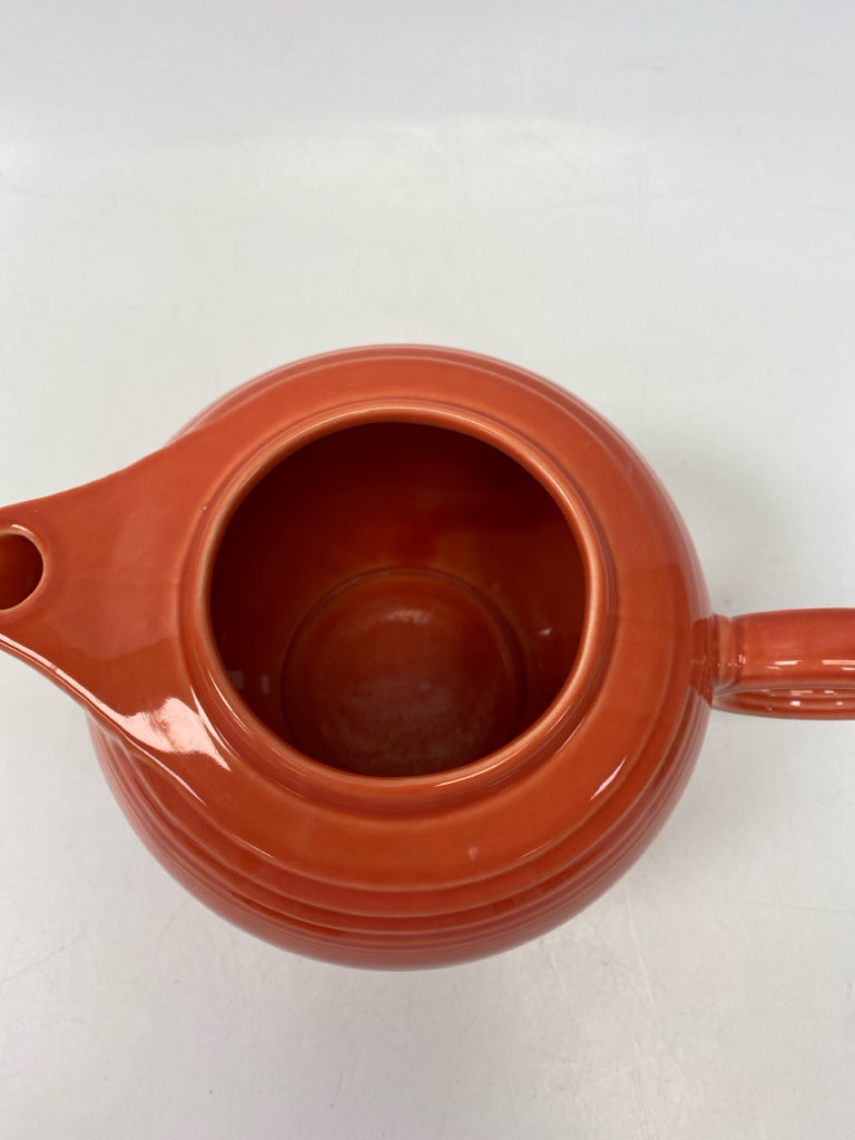 Fiesta Coral Tea Pot