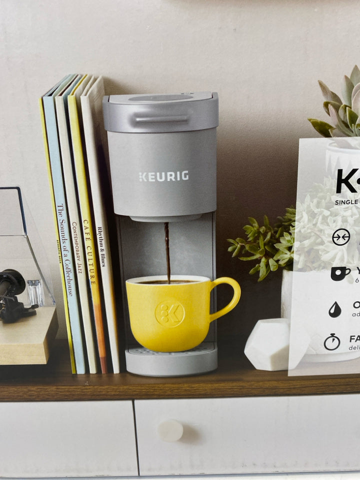 NEW/BOX Keurig Silver Coffee Maker