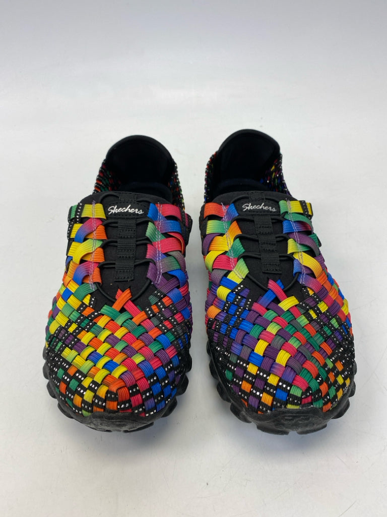 NWOT Skechers US Shoe Size 8.5 Multi-Color Woven Sneakers