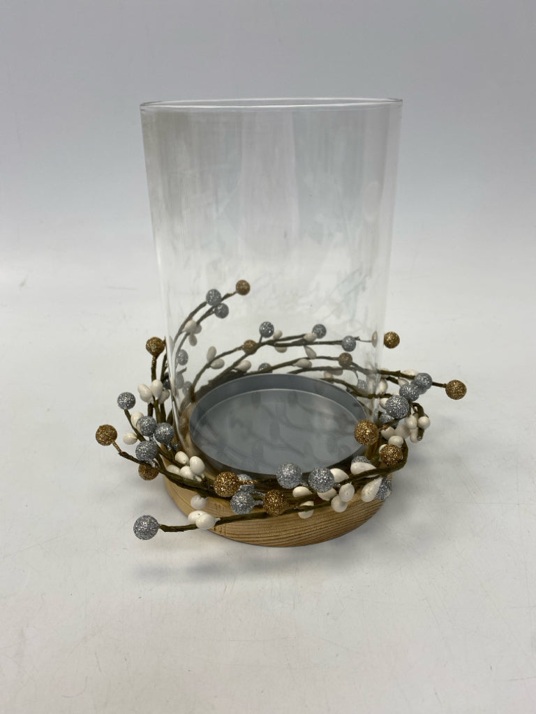 Natural Clear Candleholder(s)