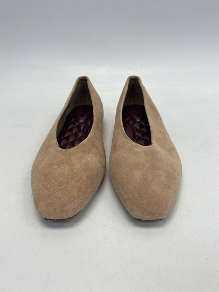 Birdies US Shoe Size 8 Cream Suede Flats