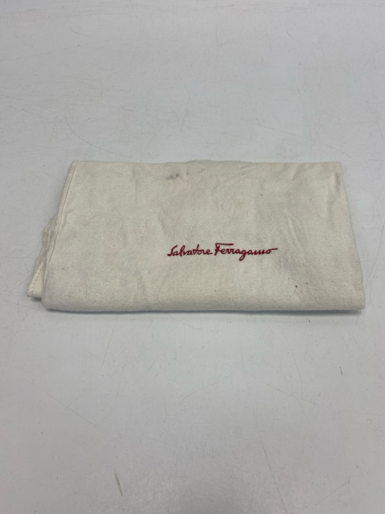 Ferragamo Size 9.5 2E Black Dress Shoe w/Dust Bag