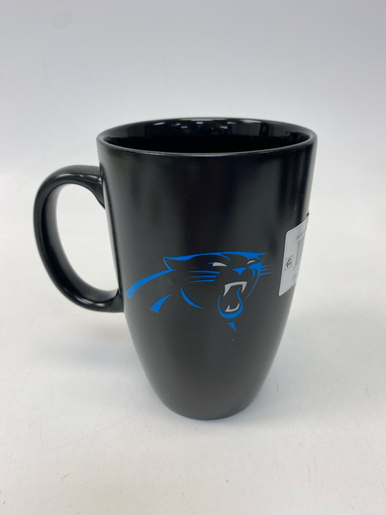 Black Blue Carolina Panthers Coffee Mug
