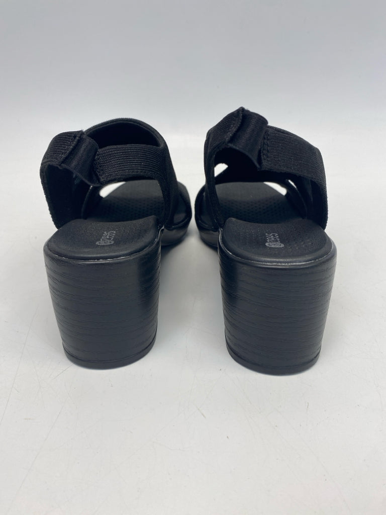Bzees  Size 10W Black Sandals