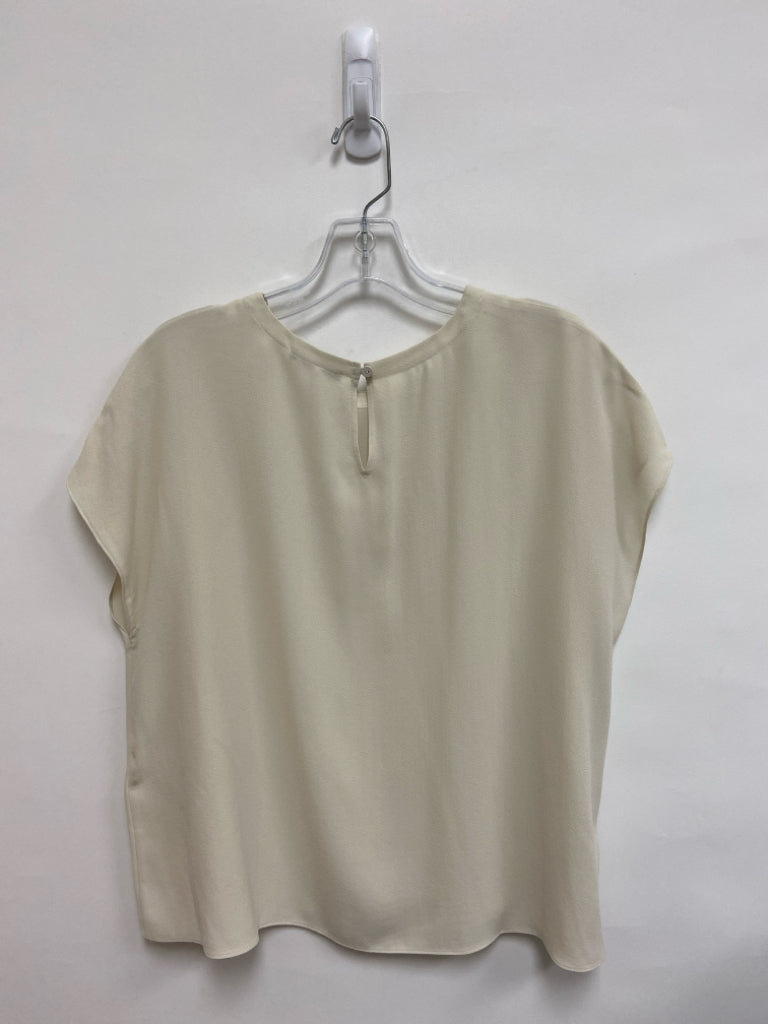 NWT Eileen Fisher Size L Cream Silk Ladies Top