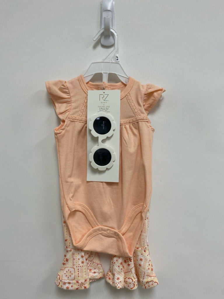 NWT RACHEL ZOE SIZE 3-6M Peach Cream Girl&