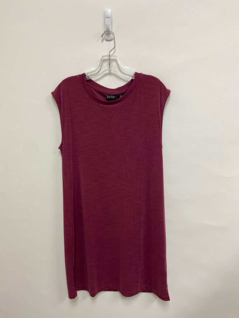 Nicole Miller Size L Raisin Sleeveless Ladies Dress