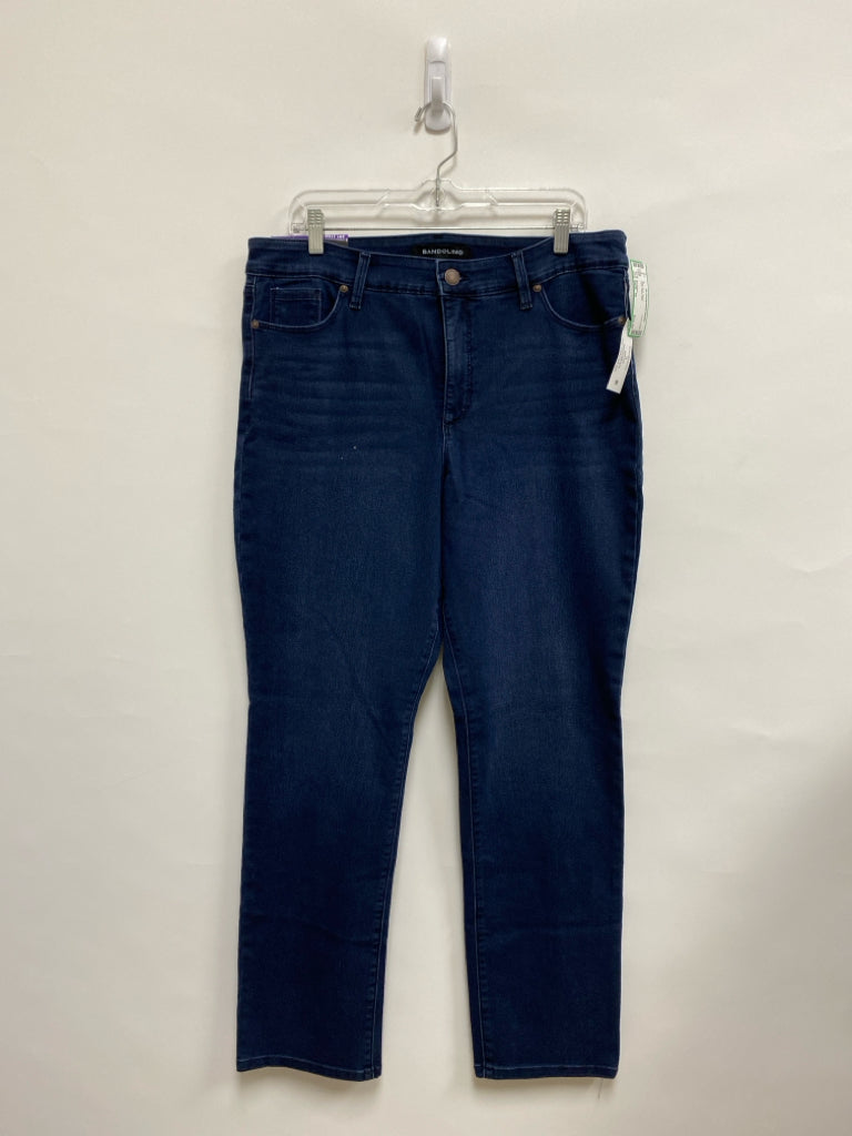 NWT Bandolino Size 16 Navy Plus Size Jeans
