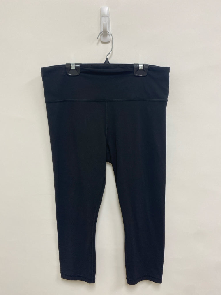 Athleta Size L Black Athletic Leggings