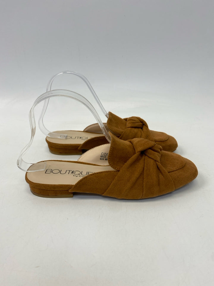 Corkys  Size 7 Dark Gold Flats