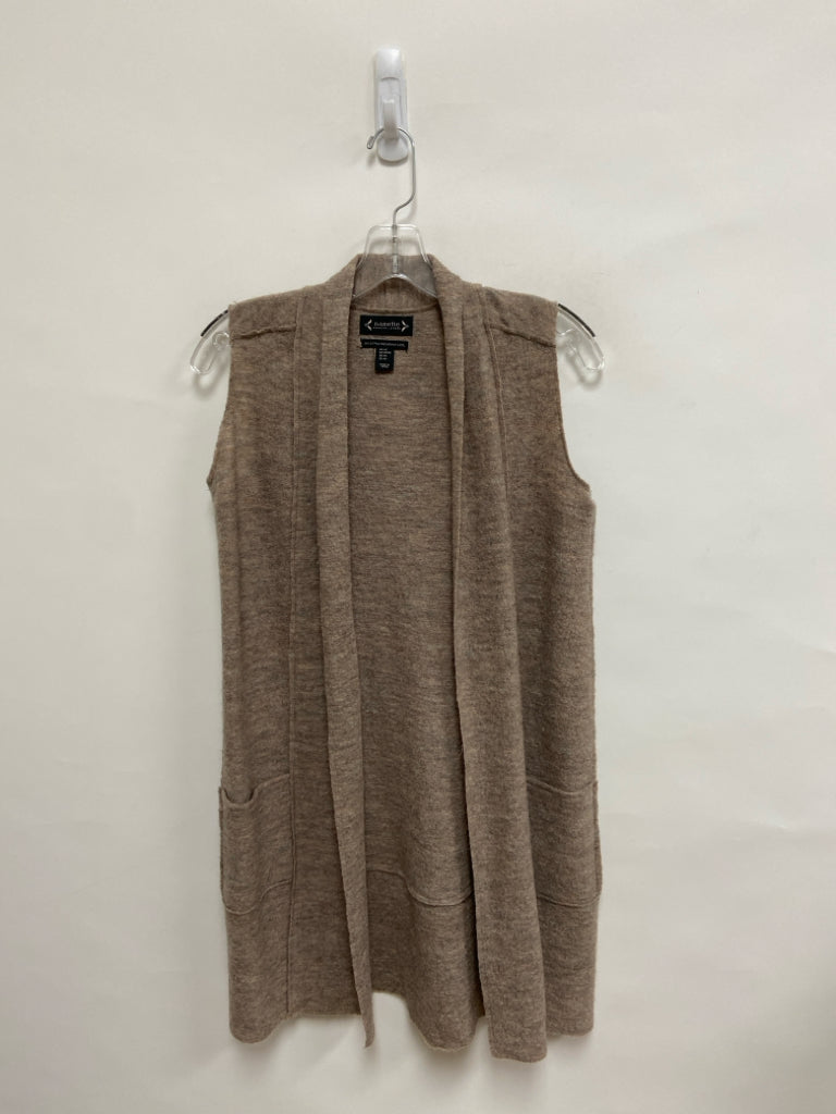 Nanette Lepore Size XS Brown Mottled Ladies Sweater Vest