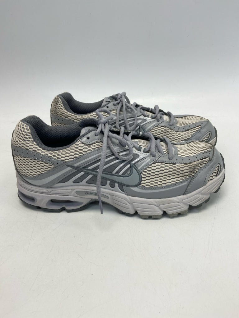 Nike Size 10 Gray Lace-Up Men&