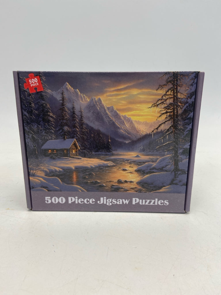 Snow Scene Puzzle