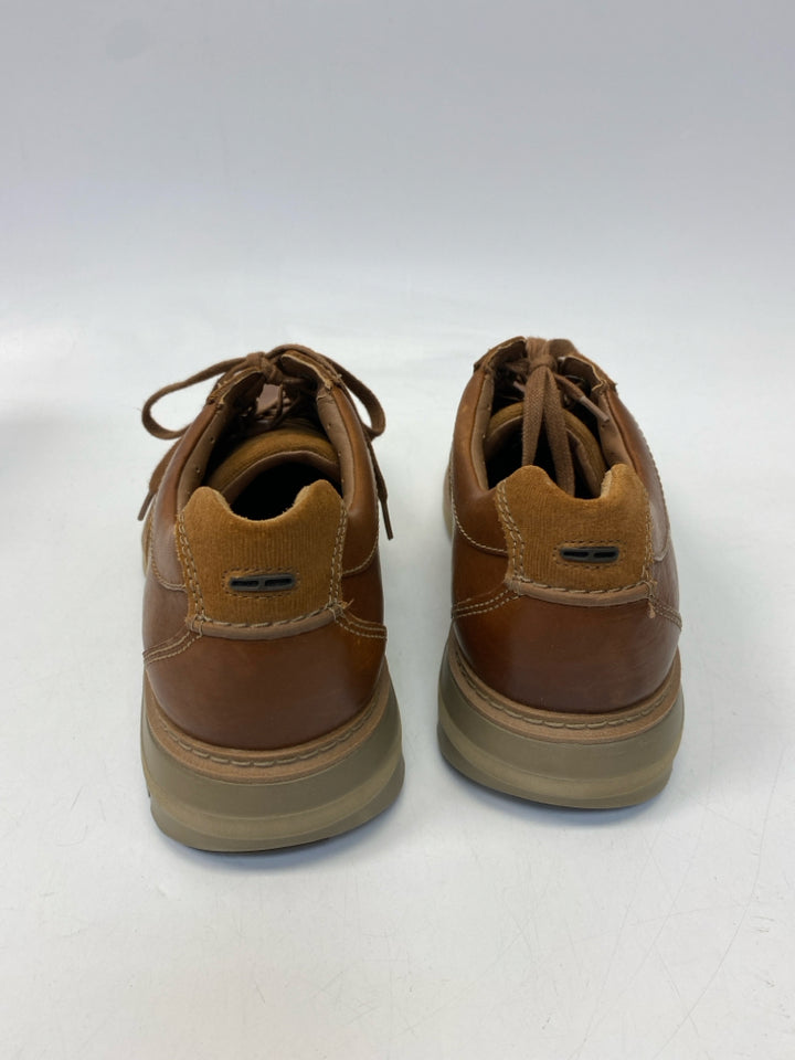 Clarks Size 10 Brown Lace-Up Men&