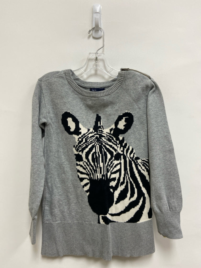Gap Kids SIZE 8 Gray White/Black Zebra(s) Girl&